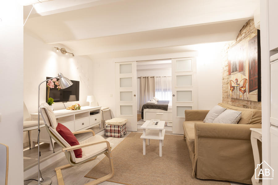 Piso de 1 dormitorio amueblado en Sants-Montjuïc, 33 m² · 4