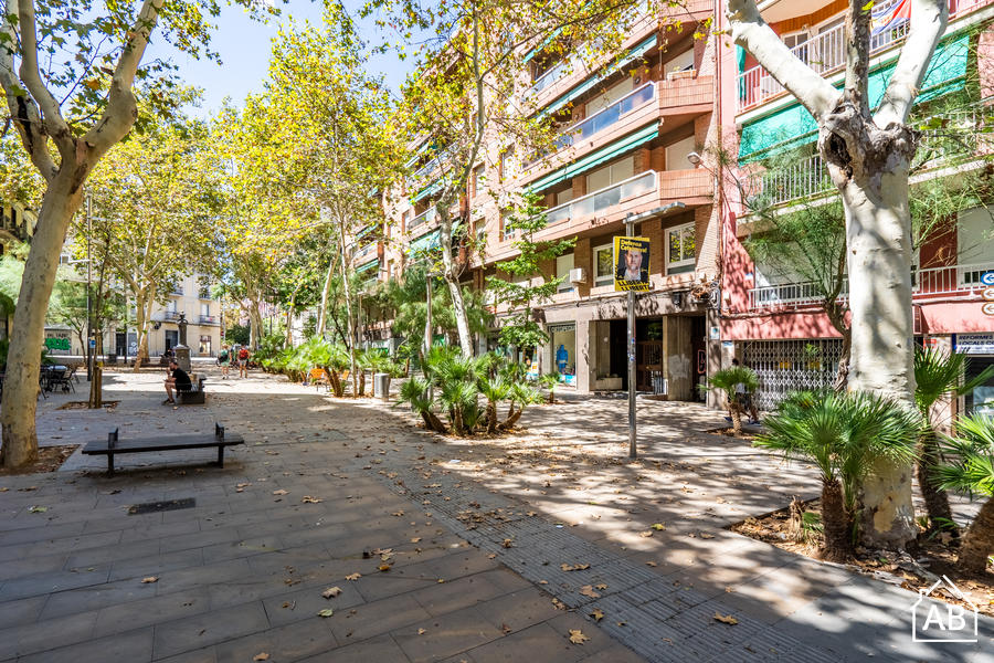 Furnished 3-bedroom flat in Sants-Montjuïc, 75 m² · 2