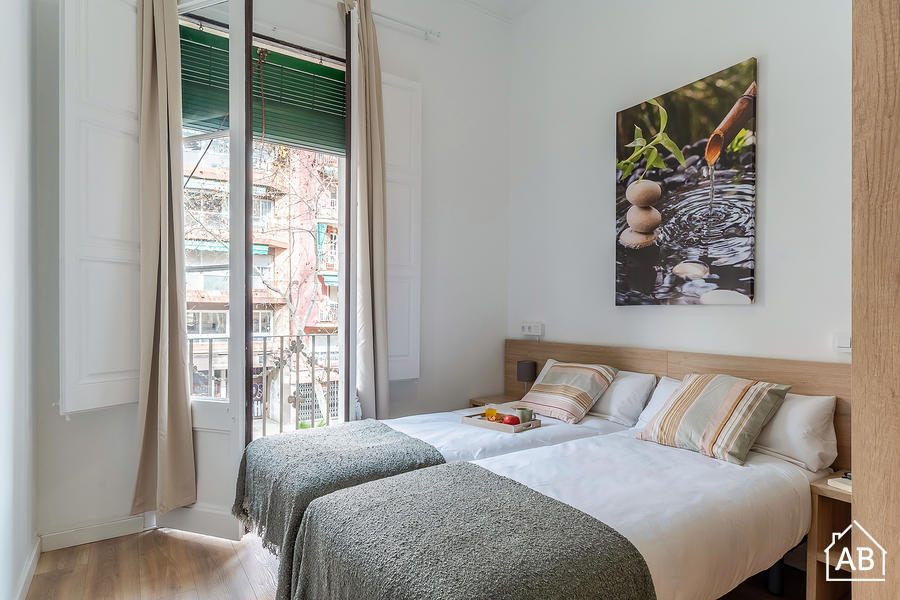Furnished 3-bedroom flat in Sants-Montjuïc, 75 m² · 3
