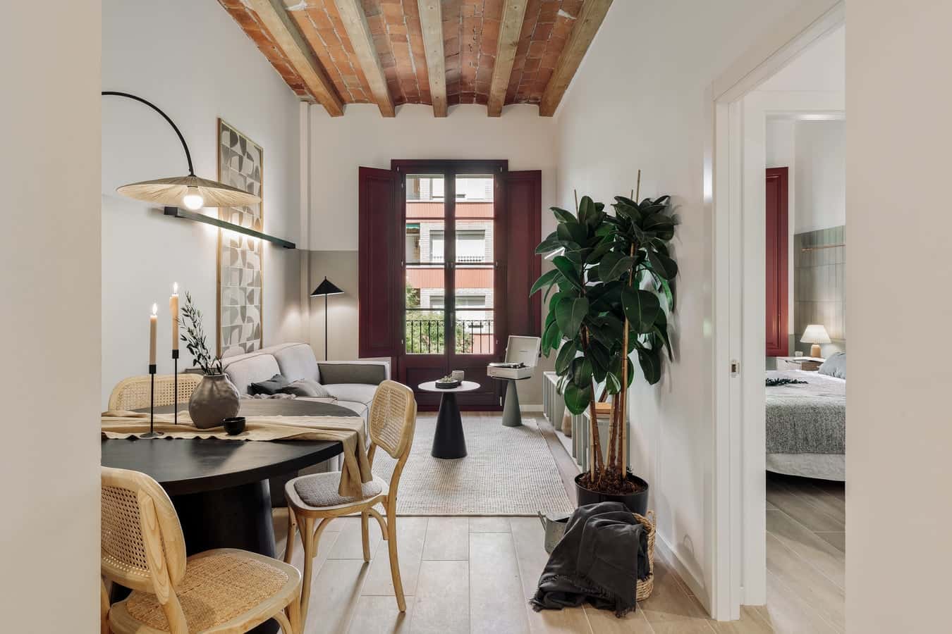 Furnished 2-bedroom flat in Eixample, 62 m² · 2