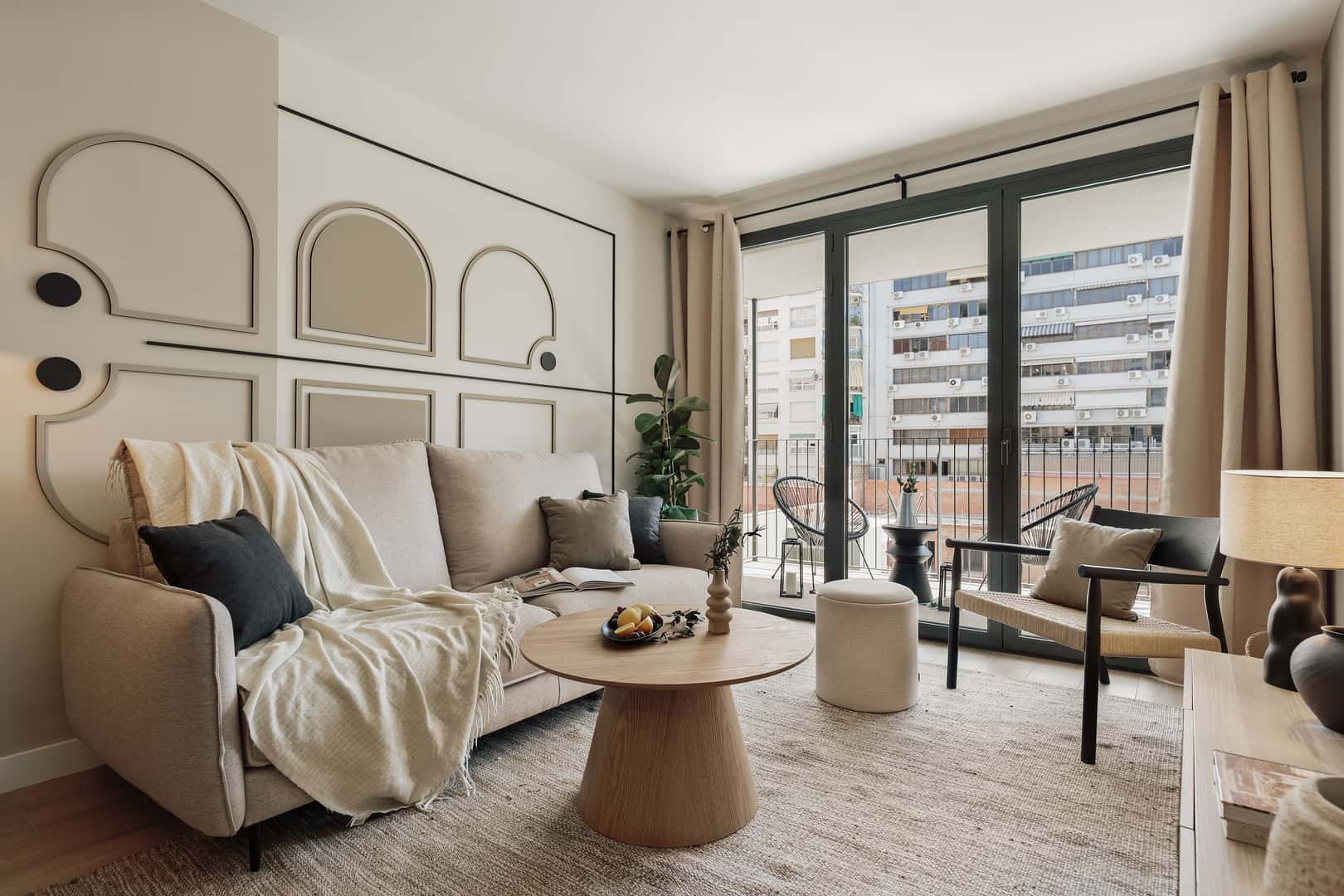 Furnished 3-bedroom flat in Eixample, 87 m² · 3