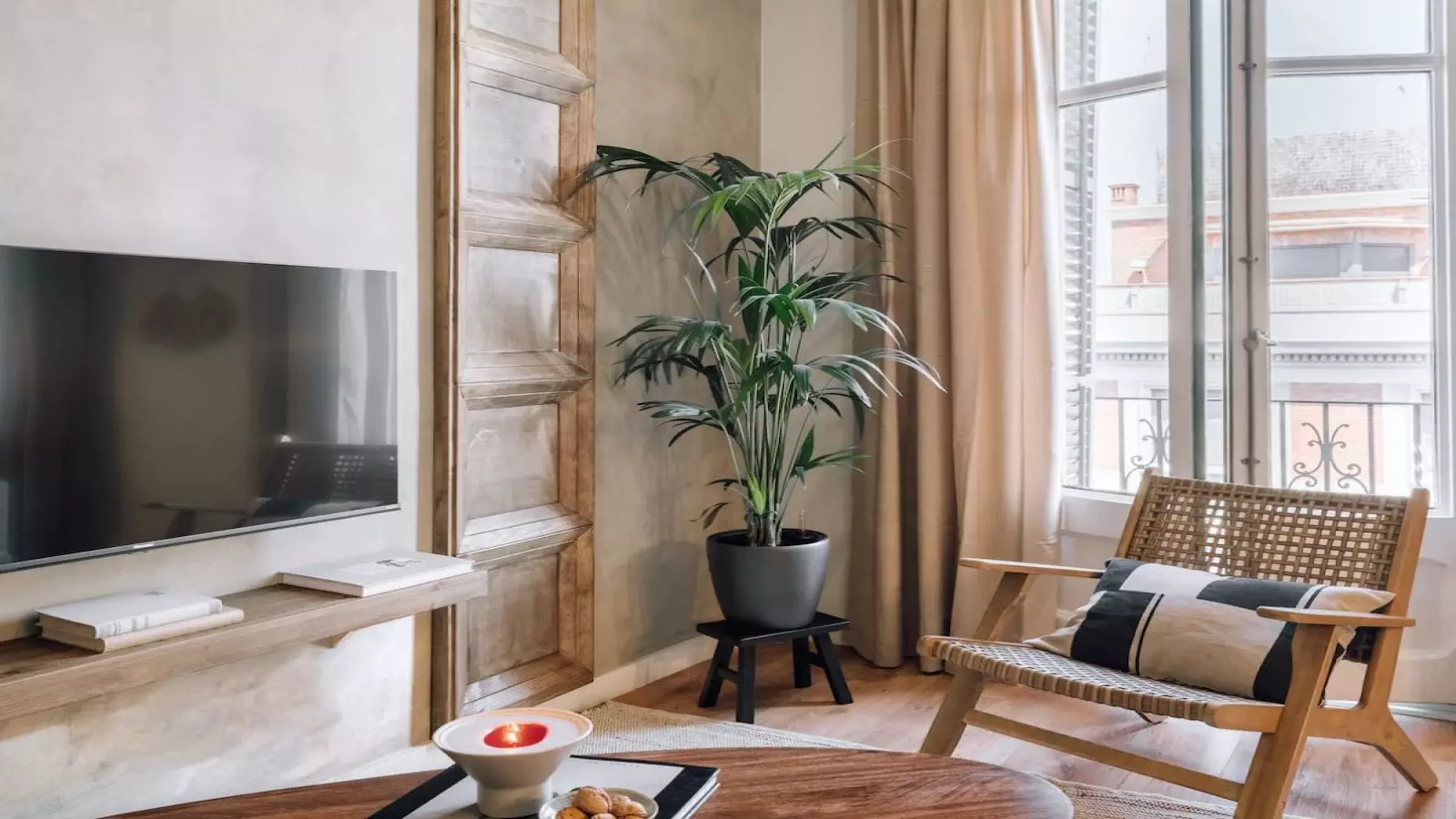 Furnished 1-bedroom flat in Eixample, 60 m² · 4