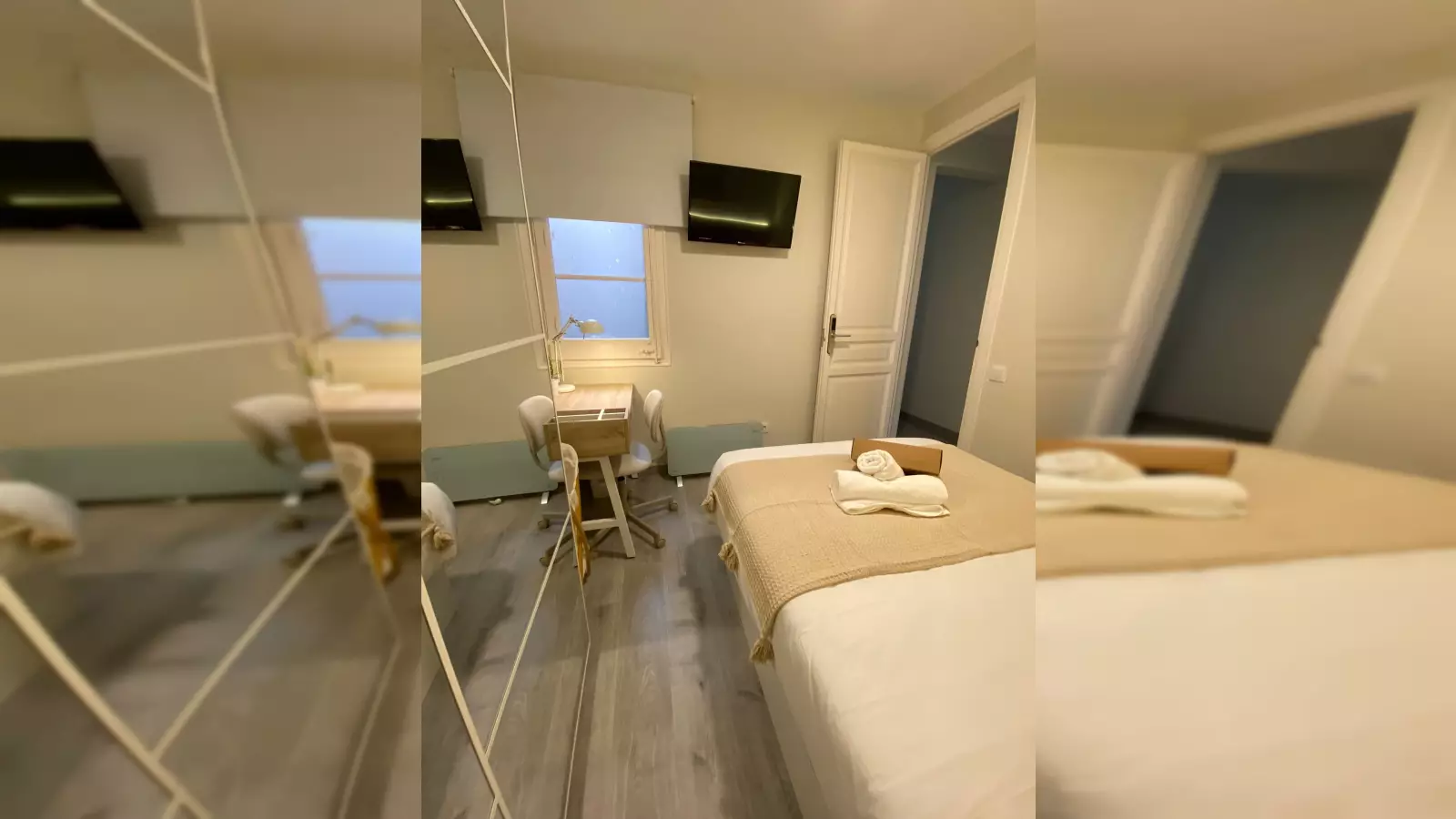 Furnished room in a 3-person shared flat in Eixample · 3