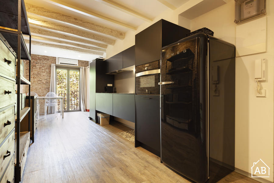 Furnished 2-bedroom flat in Ciutat Vella, 49 m² · 3