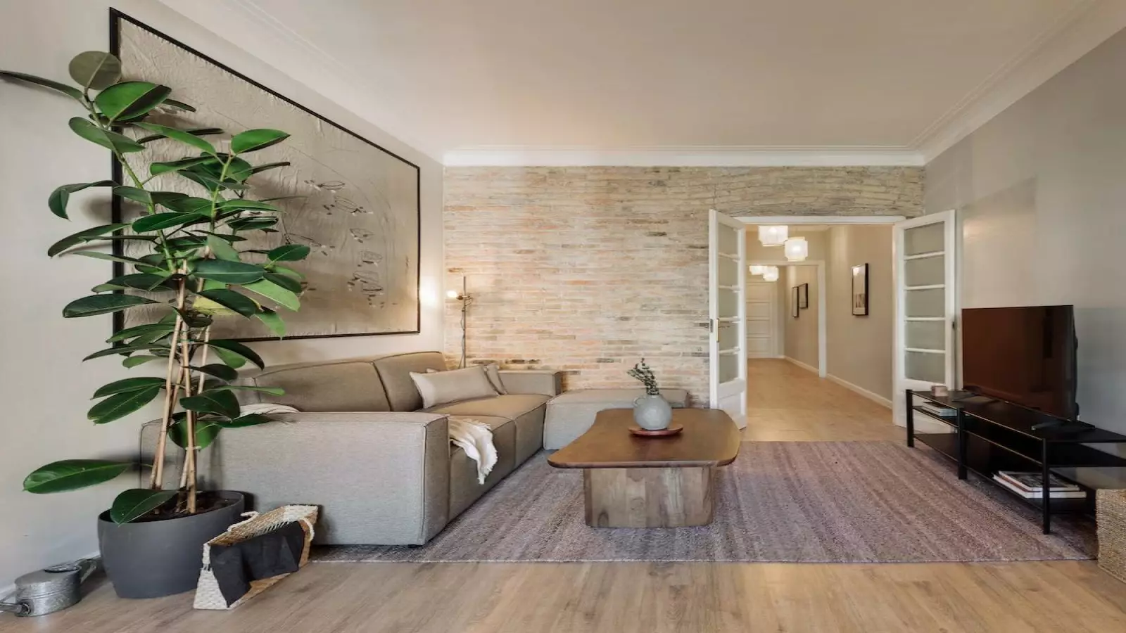 Furnished 3-bedroom flat in Eixample, 130 m² · 3
