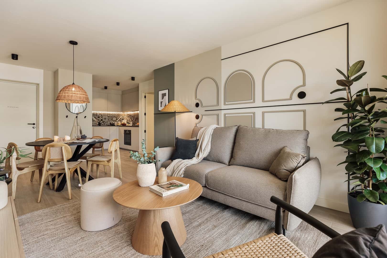 Furnished 3-bedroom flat in Eixample, 87 m² · 2