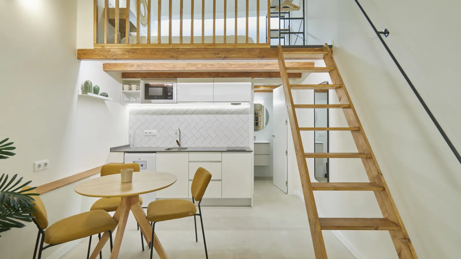 Piso de 1 dormitorio amueblado en Eixample, 20 m² · 4