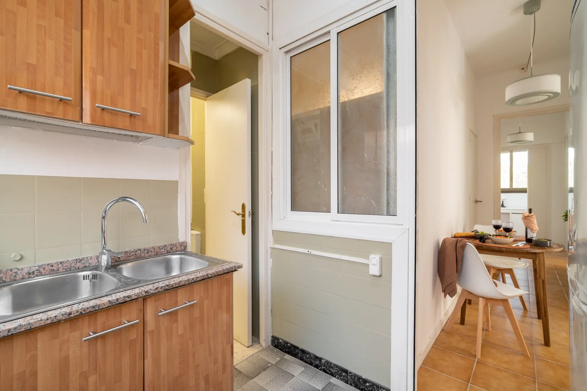Furnished room in a shared flat in Sant Martí · 4
