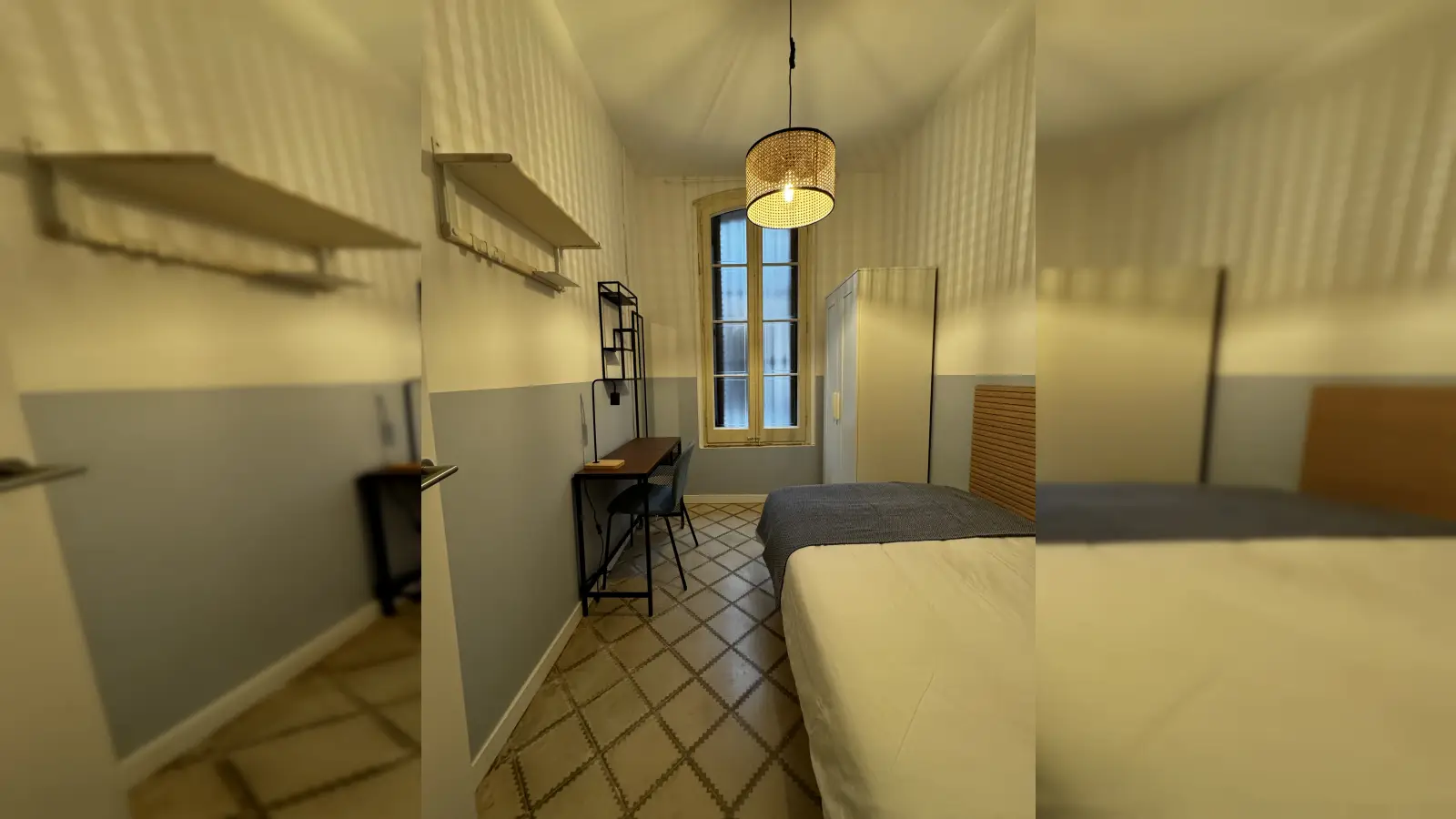 Habitación amueblada en piso compartido en Gràcia · 2