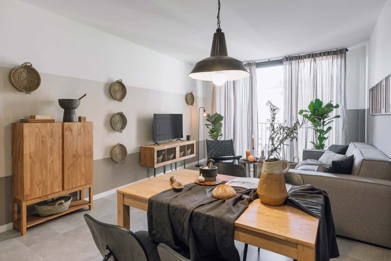 Furnished 2-bedroom flat in Eixample, 58 m² · 2