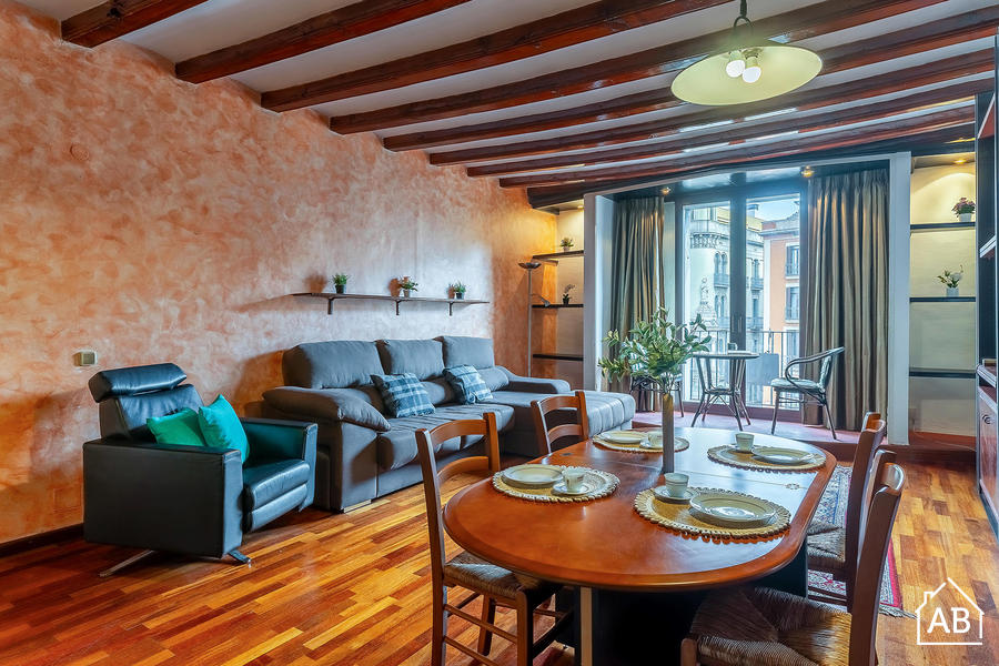 Furnished 2-bedroom flat in Ciutat Vella, 80 m² · 2