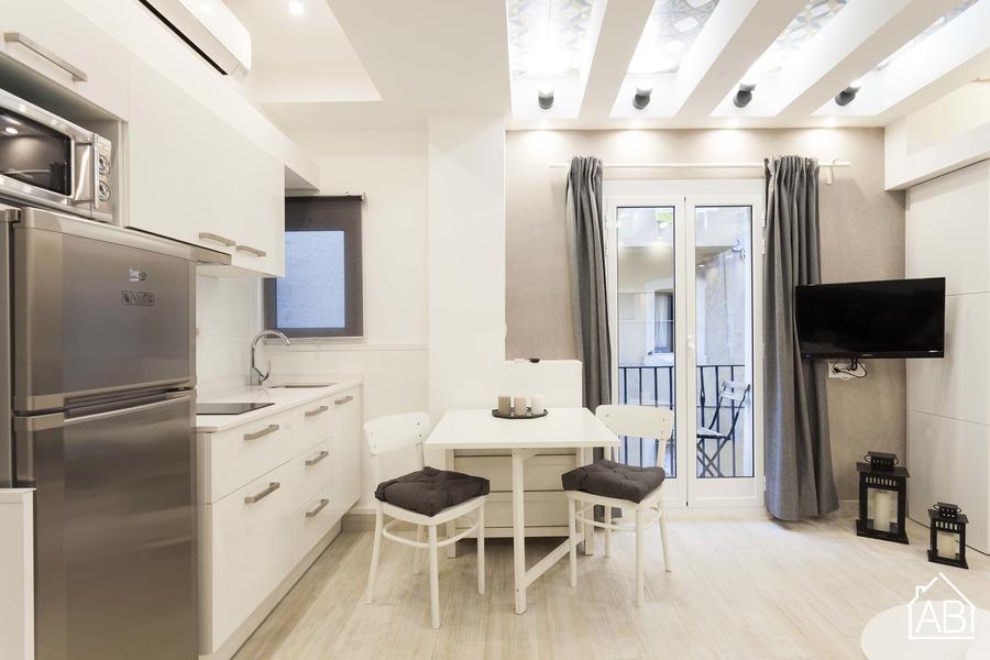 Furnished 2-bedroom flat in Ciutat Vella, 33 m² · 3