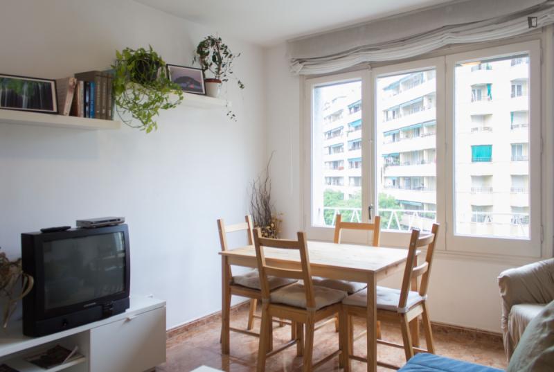 Habitación amueblada en piso compartido de 3 personas en Gràcia · 4