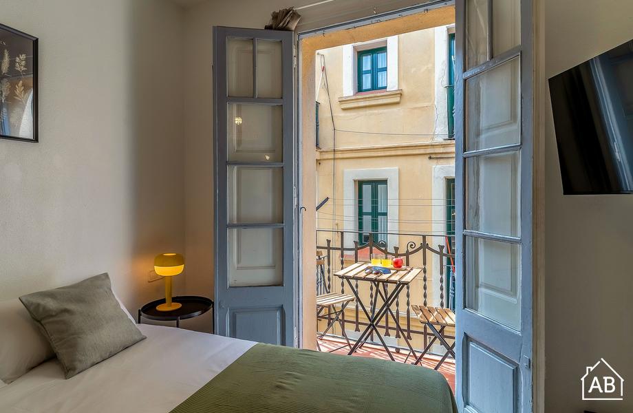 Furnished 2-bedroom flat in Ciutat Vella, 27 m² · 2