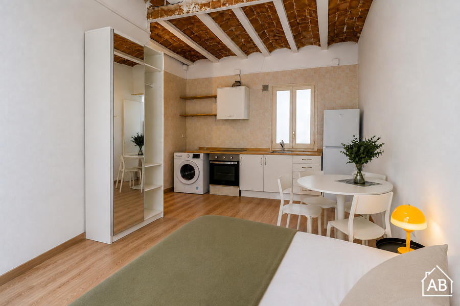 Furnished 2-bedroom flat in Ciutat Vella, 27 m² · 3