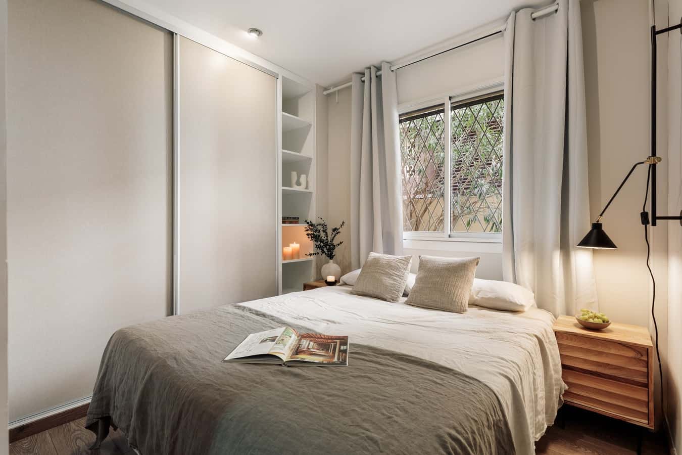 Furnished 1-bedroom flat in Sarrià–Sant Gervasi, 42 m² · 3