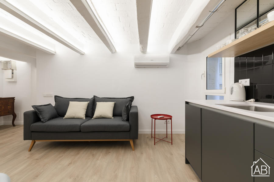 Piso de 4 dormitorios amueblado en Gràcia, 52 m² · 3