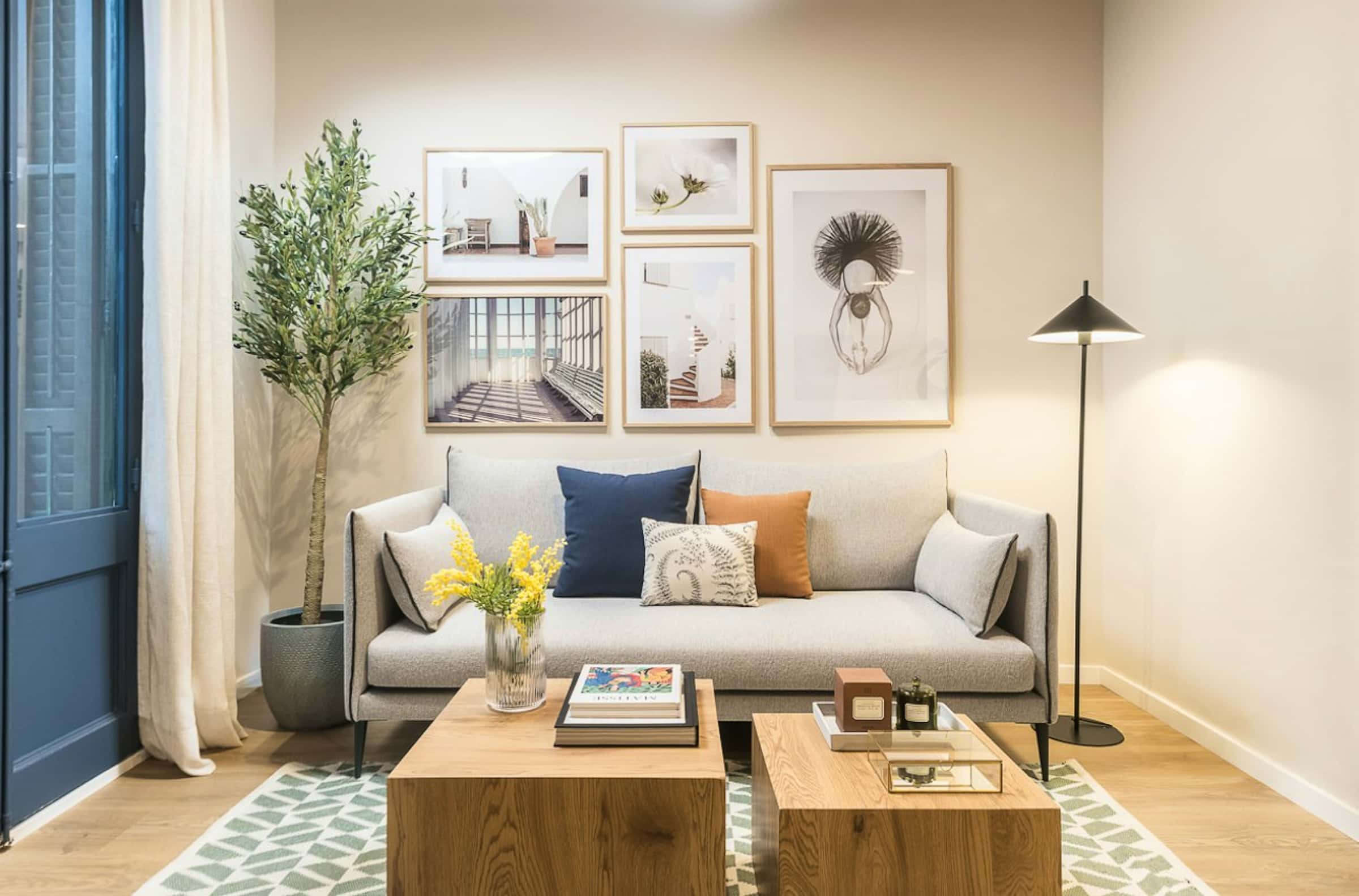 Furnished 2-bedroom flat in Eixample, 57 m² · 3