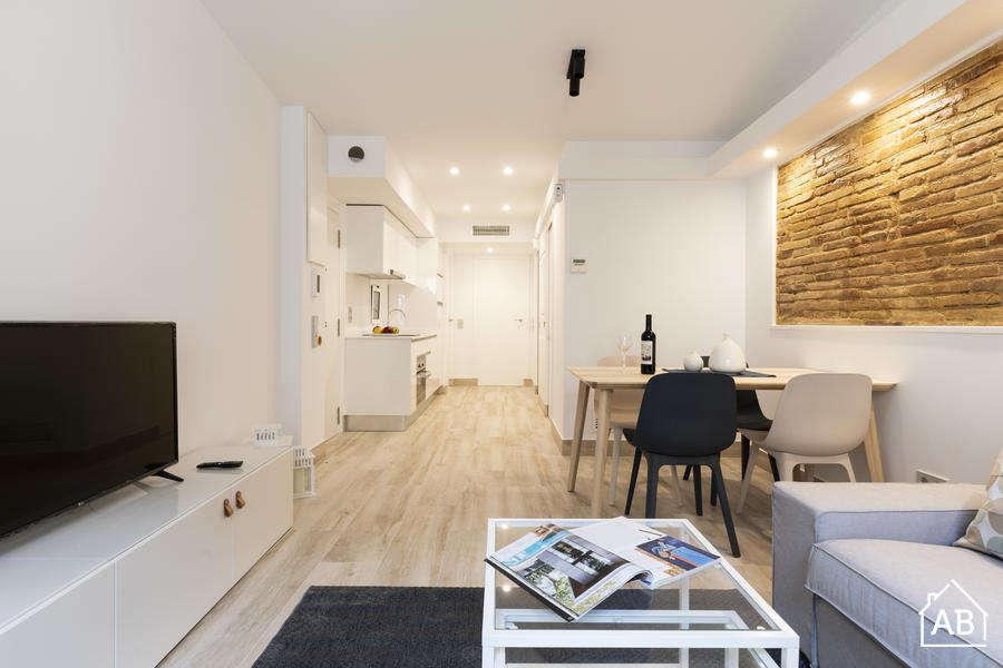 Piso de 3 dormitorios amueblado en Eixample, 48 m² · 3