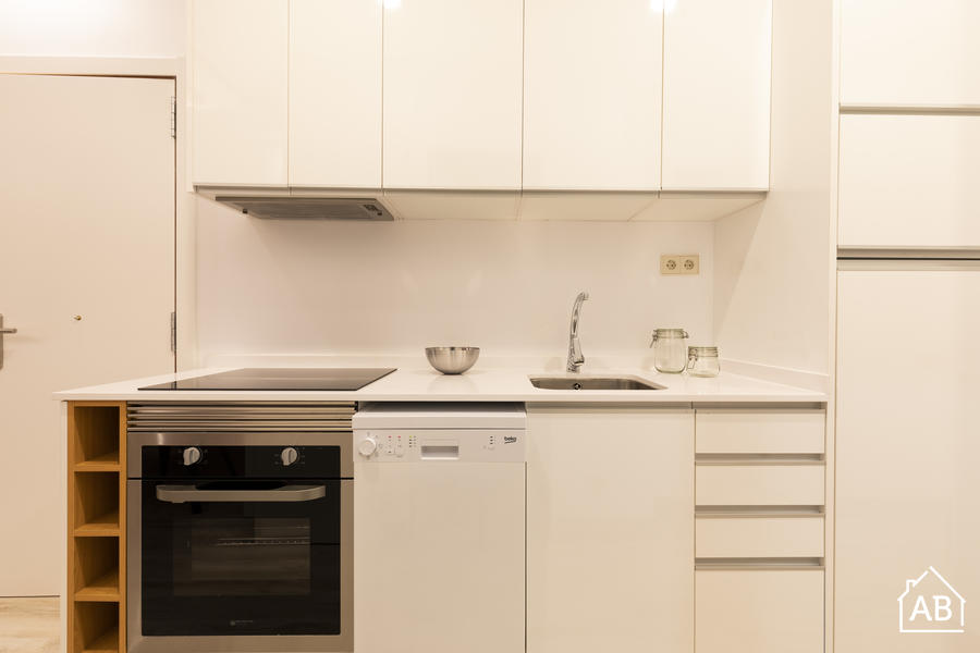 Piso de 3 dormitorios amueblado en Eixample, 48 m² · 4