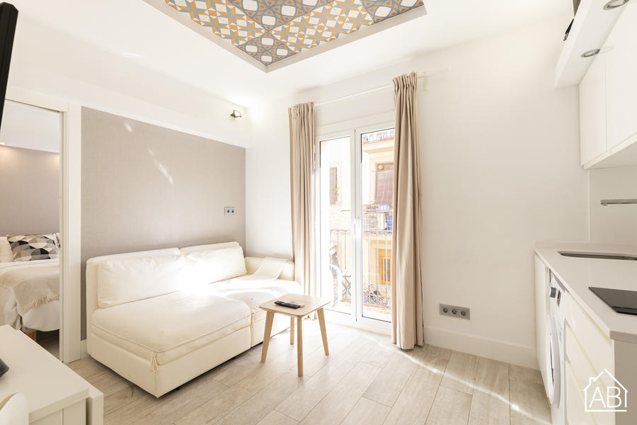 Furnished 1-bedroom flat in Ciutat Vella, 32 m² · 4