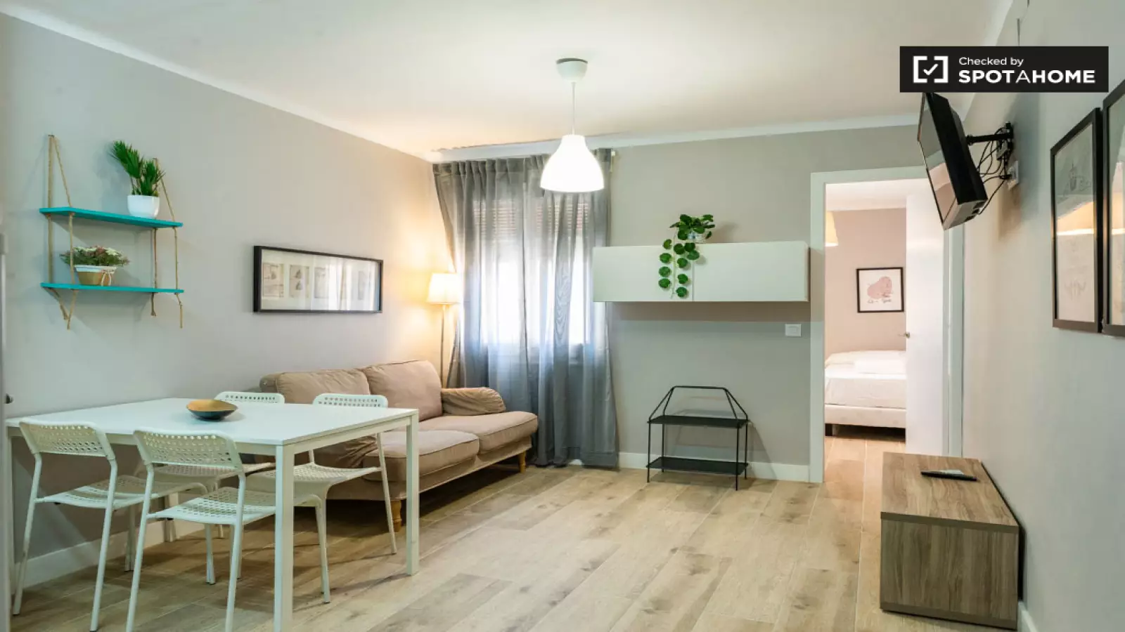 Piso de 2 dormitorios amueblado en Horta-Guinardó, 50 m² · 2
