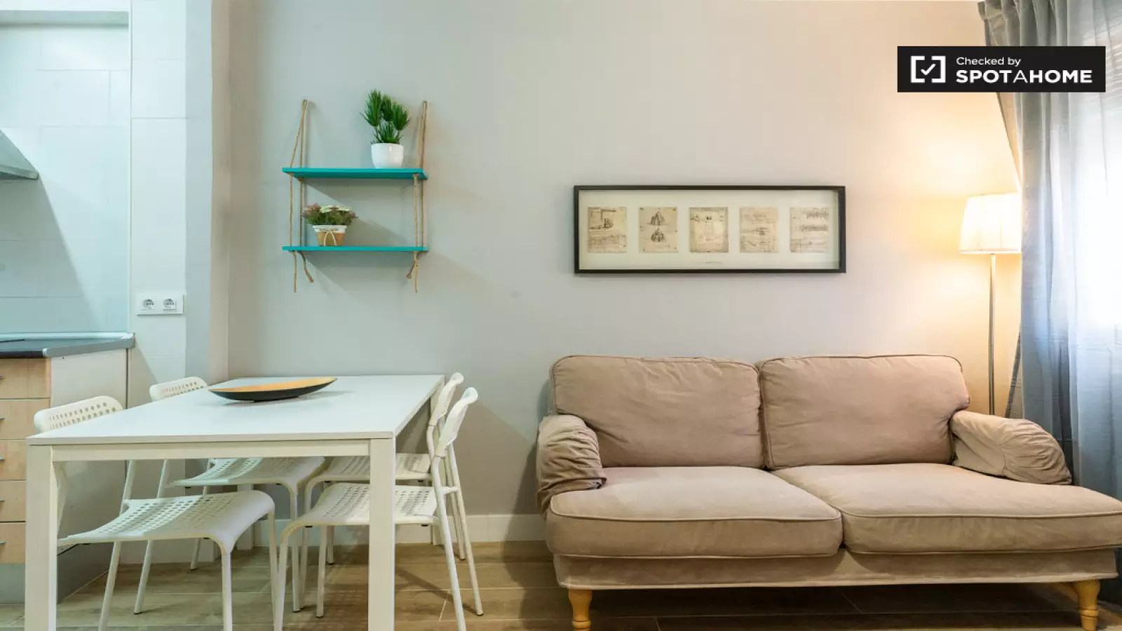 Piso de 2 dormitorios amueblado en Horta-Guinardó, 50 m² · 3