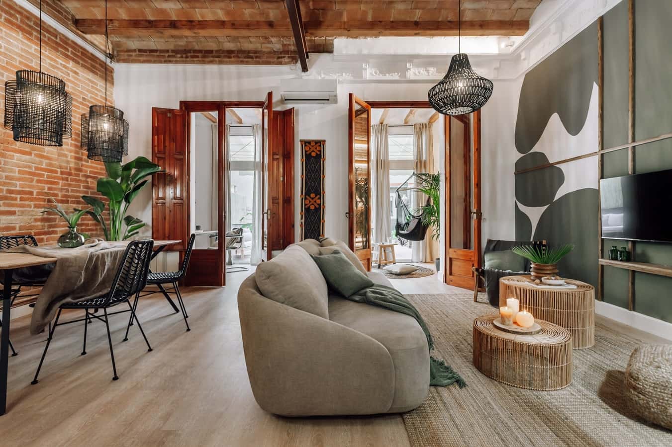 Furnished 1-bedroom flat in Eixample, 70 m² · 3