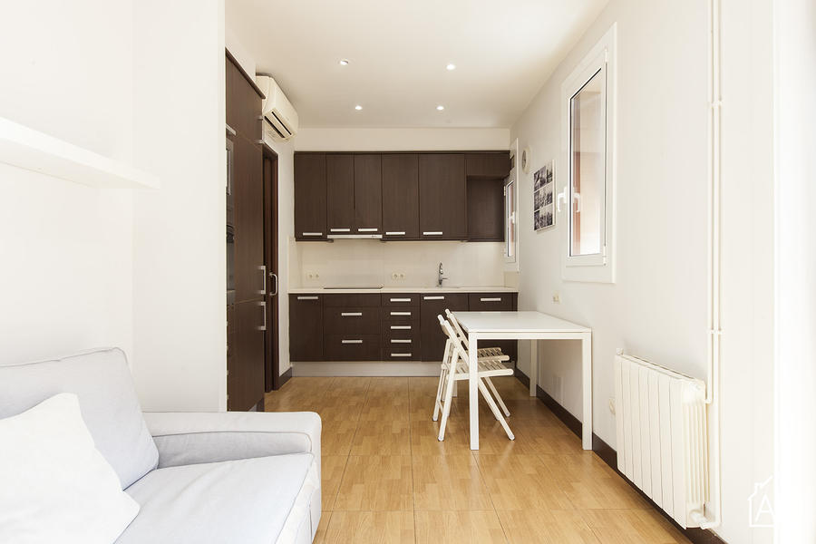 Furnished 2-bedroom flat in Ciutat Vella, 35 m² · 4