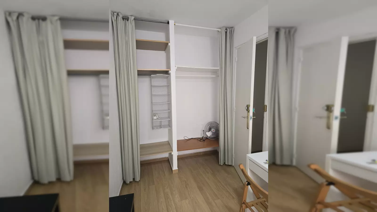 Habitación amueblada en piso compartido de 4 personas en Ciutat Vella · 3