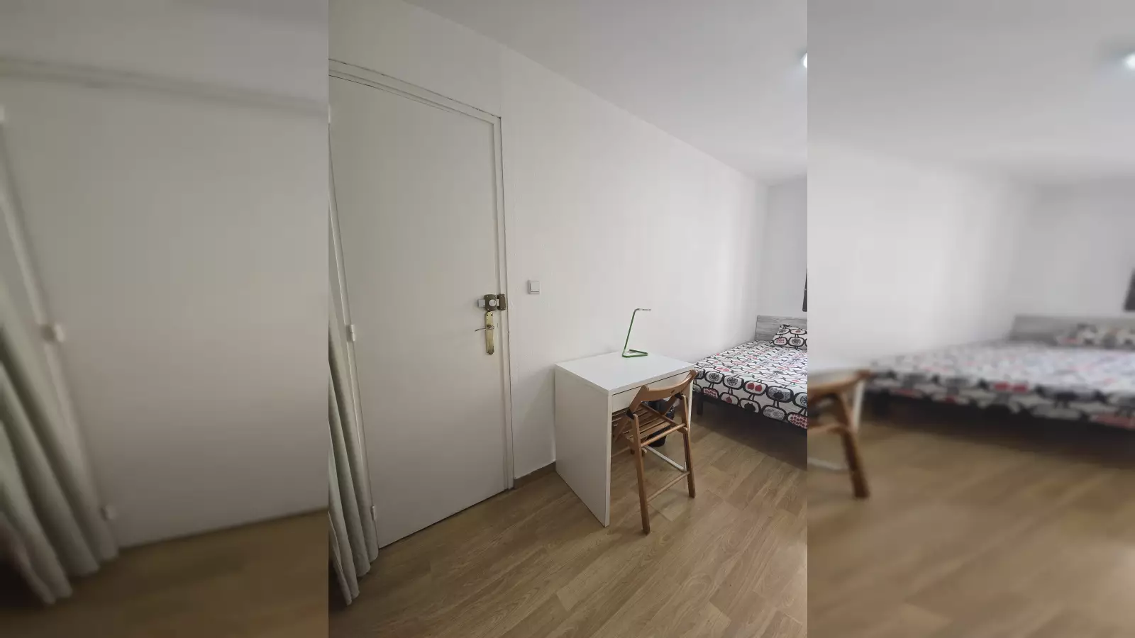 Habitación amueblada en piso compartido de 4 personas en Ciutat Vella · 4