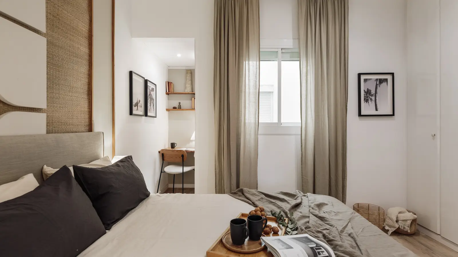 Furnished 1-bedroom flat in Sants-Montjuïc, 46 m² · 2