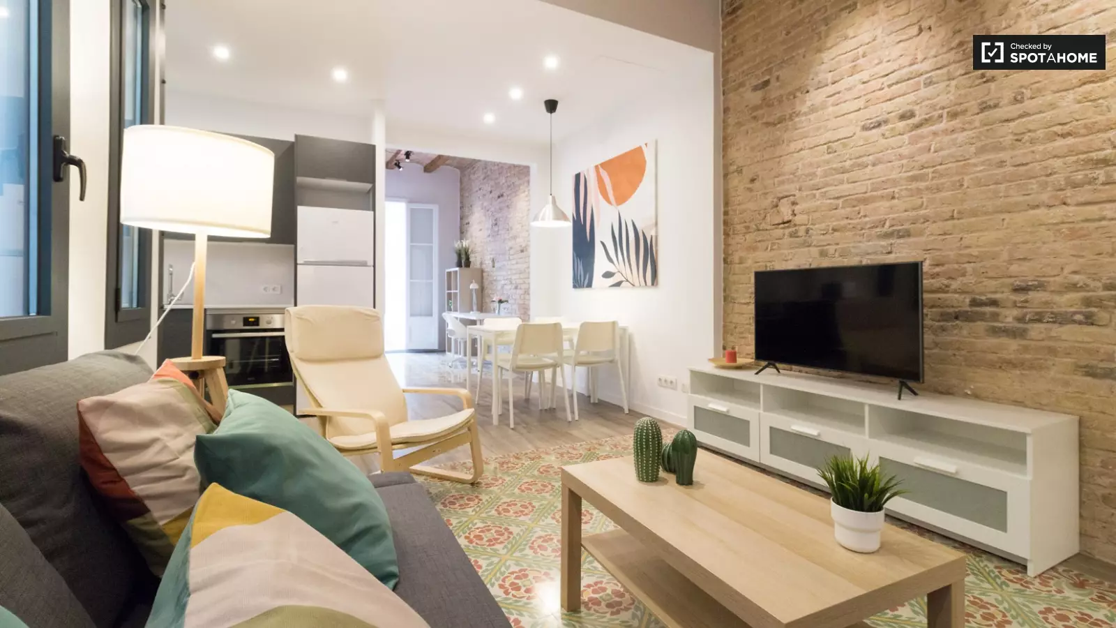 Furnished 1-bedroom flat in Les Corts, 60 m² · 3