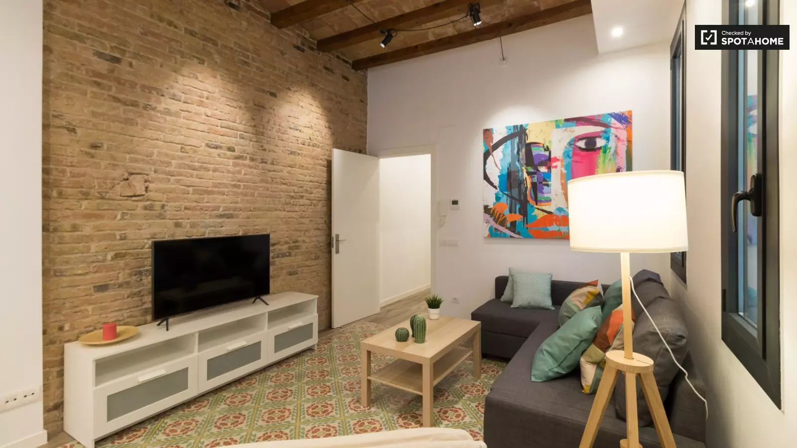 Furnished 1-bedroom flat in Les Corts, 60 m² · 4