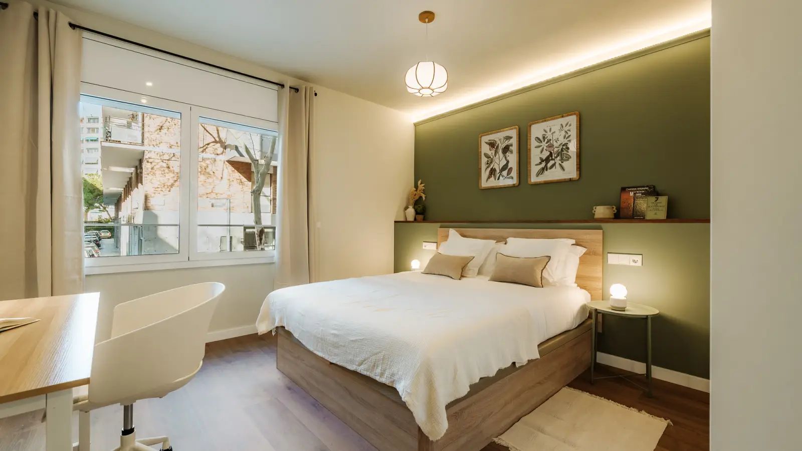 Furnished room in a shared flat in Les Corts · 3