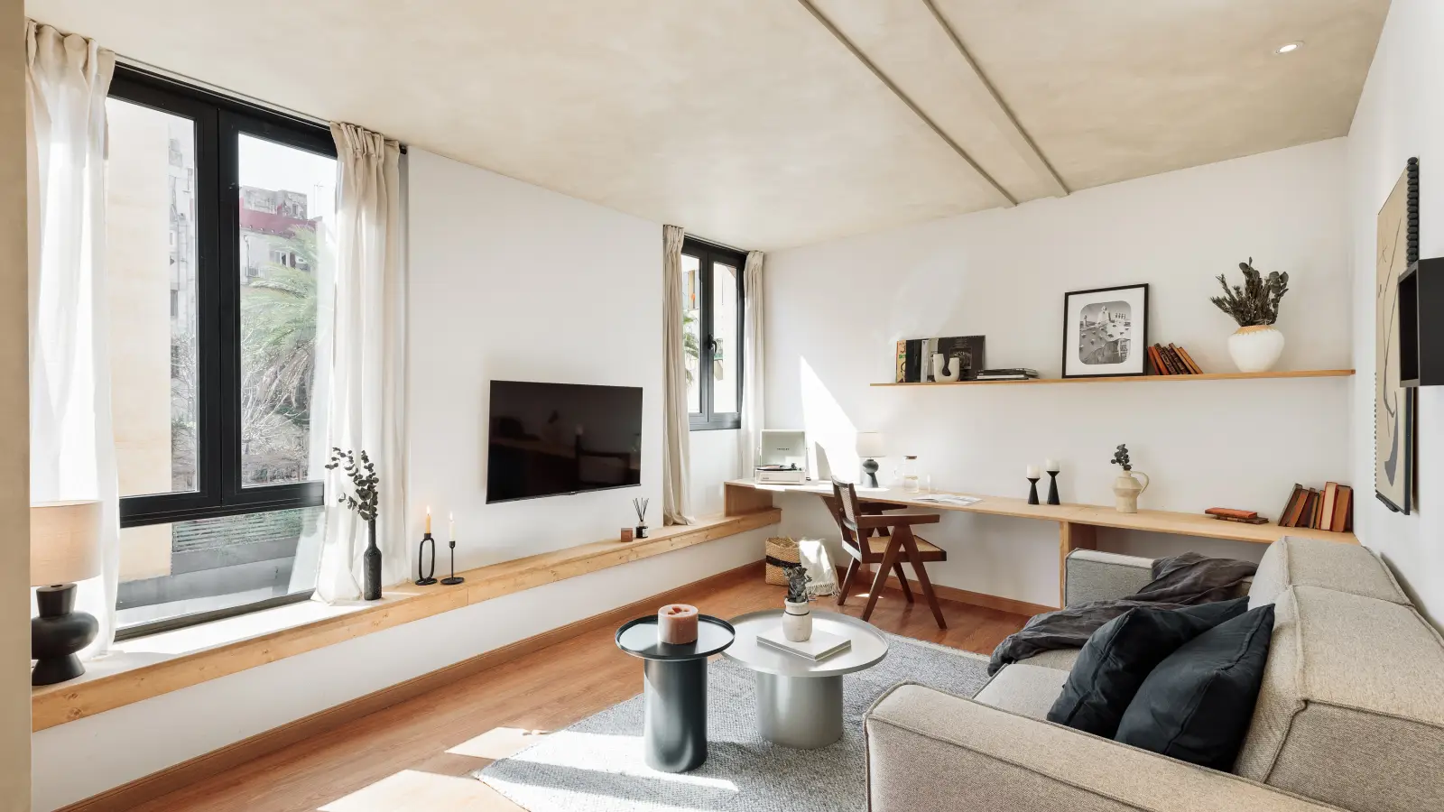 Piso de 1 dormitorio amueblado en Ciutat Vella, 66 m² · 4