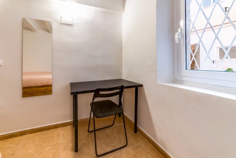 Habitación amueblada en piso compartido de 5 personas en Ciutat Vella · 4