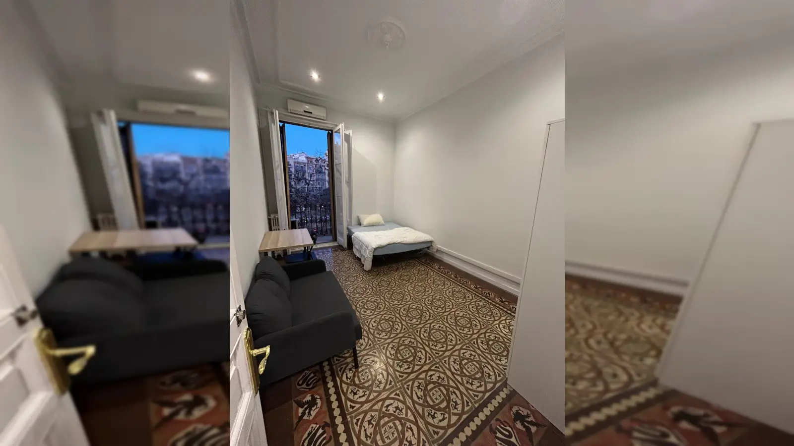 Furnished room in a shared flat in Eixample · 2