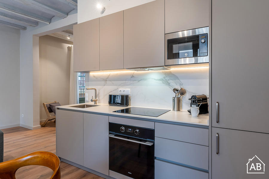 Piso de 2 dormitorios amueblado en Eixample, 64 m² · 4
