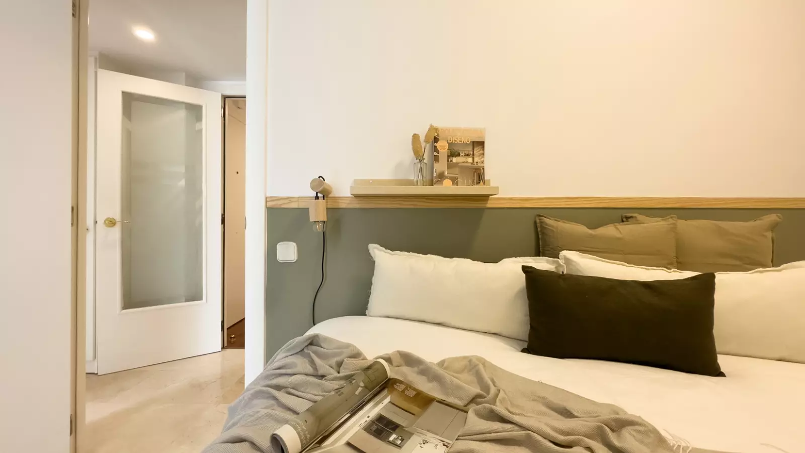 Habitación amueblada en piso compartido en Sarrià–Sant Gervasi · 2