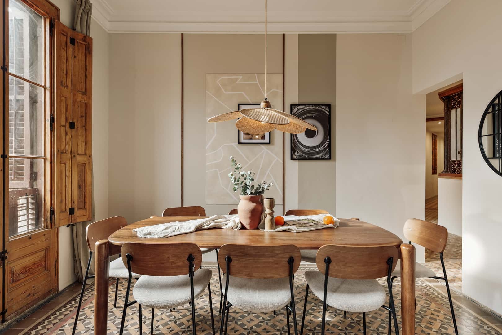 Furnished 4-bedroom flat in Eixample, 159 m² · 2