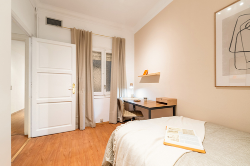 Habitación en piso compartido en Sarrià–Sant Gervasi · 4