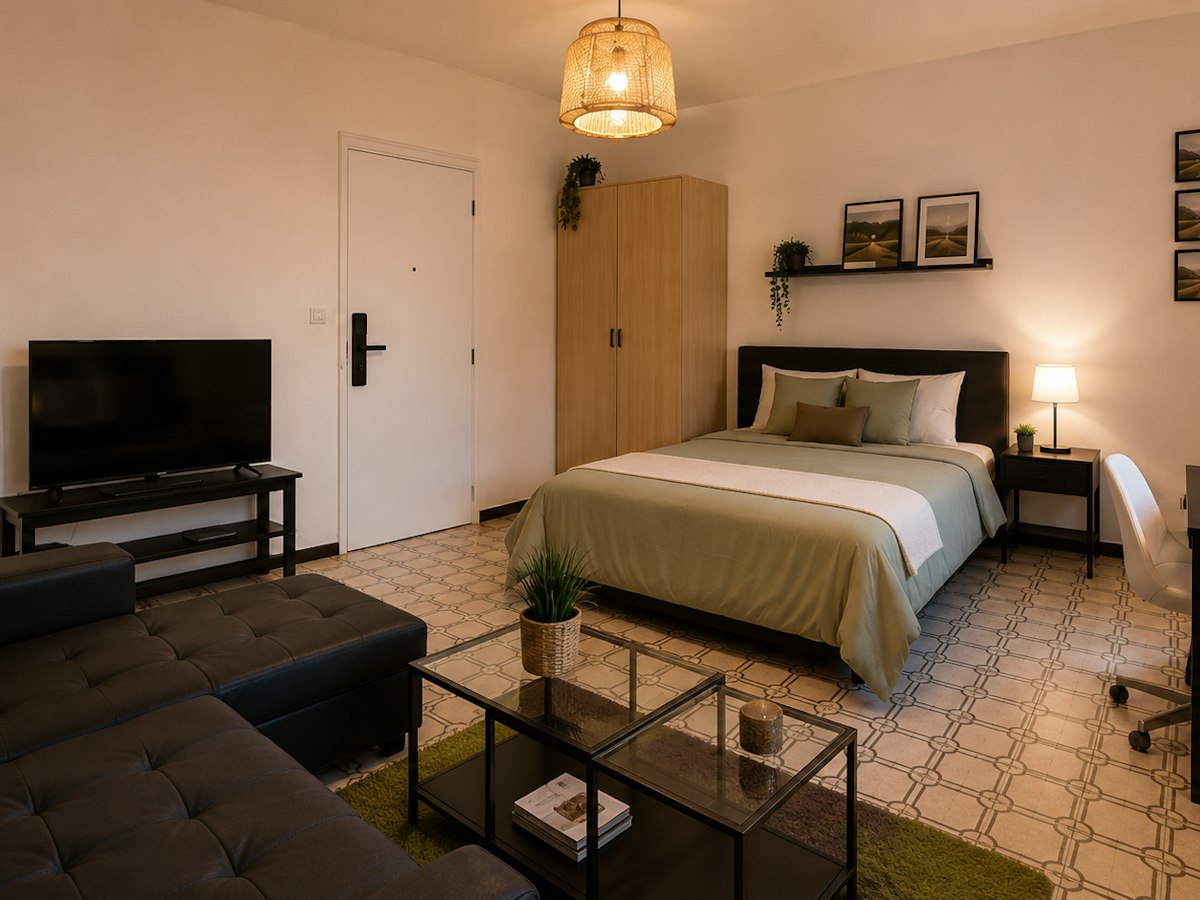 Habitación amueblada en piso compartido de 4 personas en Sants-Montjuïc · 3