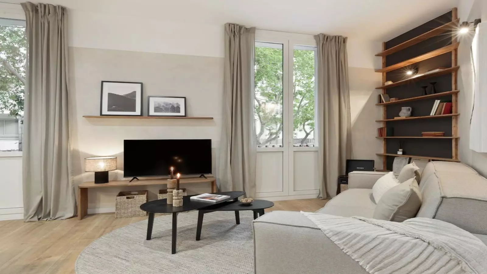 Furnished 2-bedroom flat in Eixample, 76 m² · 4