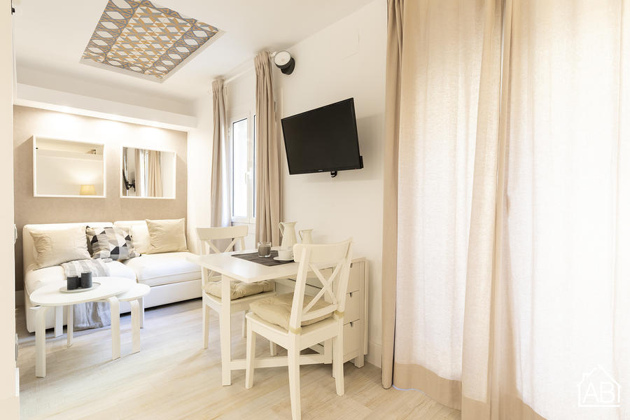 Furnished 2-bedroom flat in Ciutat Vella, 30 m² · 3