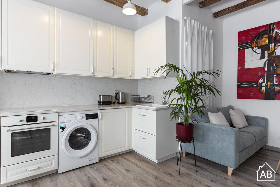 Furnished 4-bedroom flat in Sants-Montjuïc, 56 m² · 3