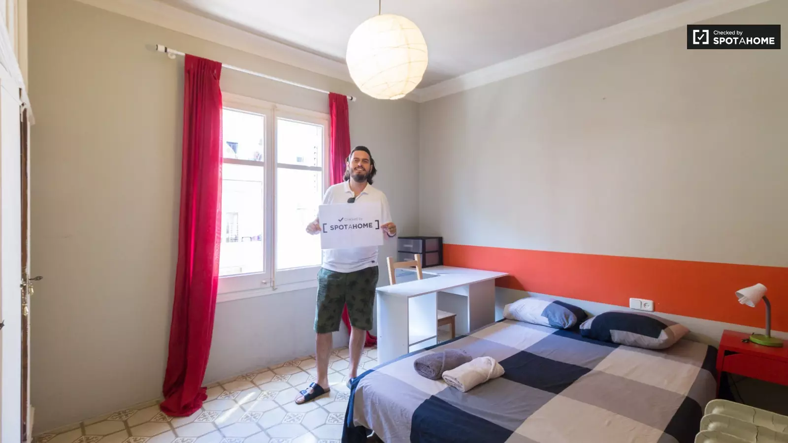 Habitación amueblada en piso compartido en Sarrià–Sant Gervasi · 4
