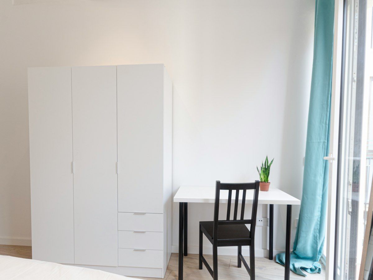 Habitación amueblada en piso compartido de 3 personas en Sants-Montjuïc · 2