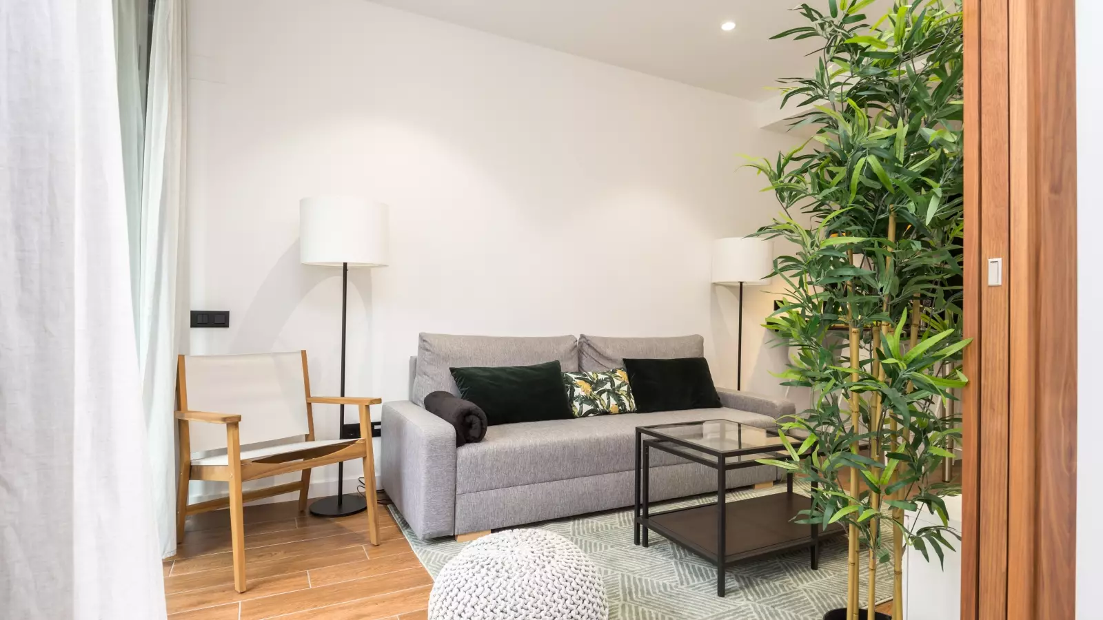 Piso de 1 dormitorio amueblado en Sant Martí, 83 m² · 2