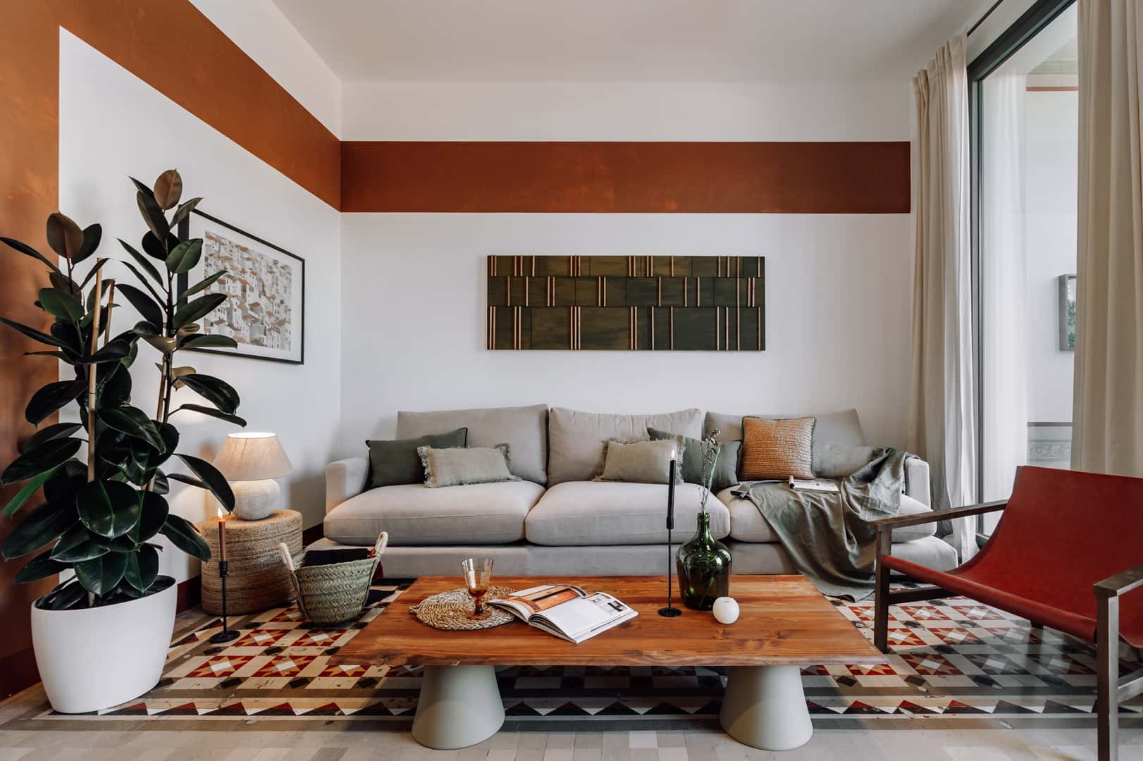 Furnished 3-bedroom flat in Eixample, 114 m² · 3